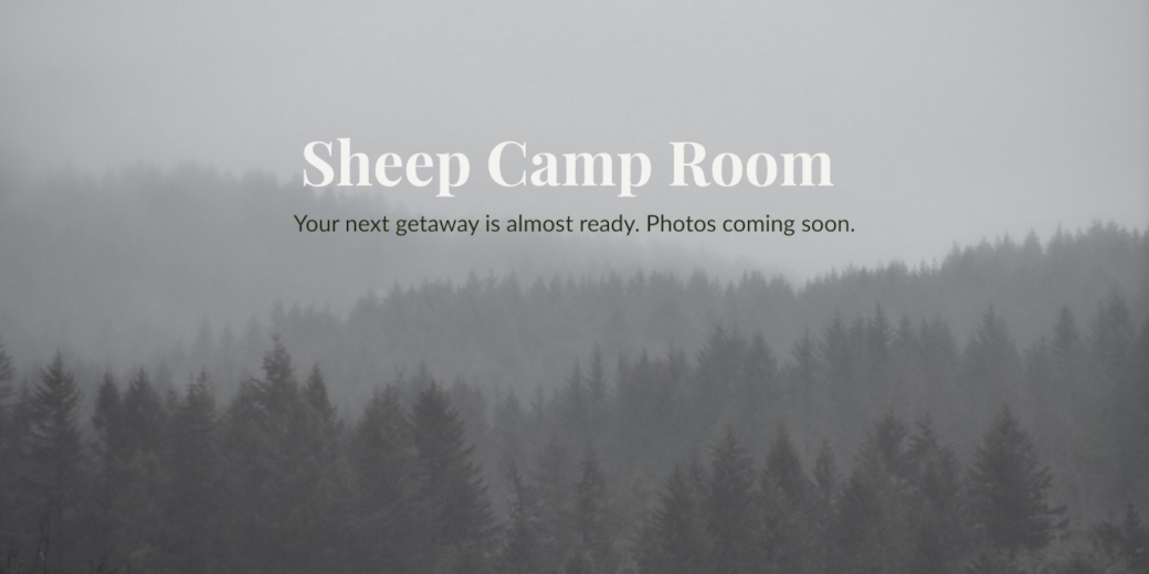 Sheep Camp Room