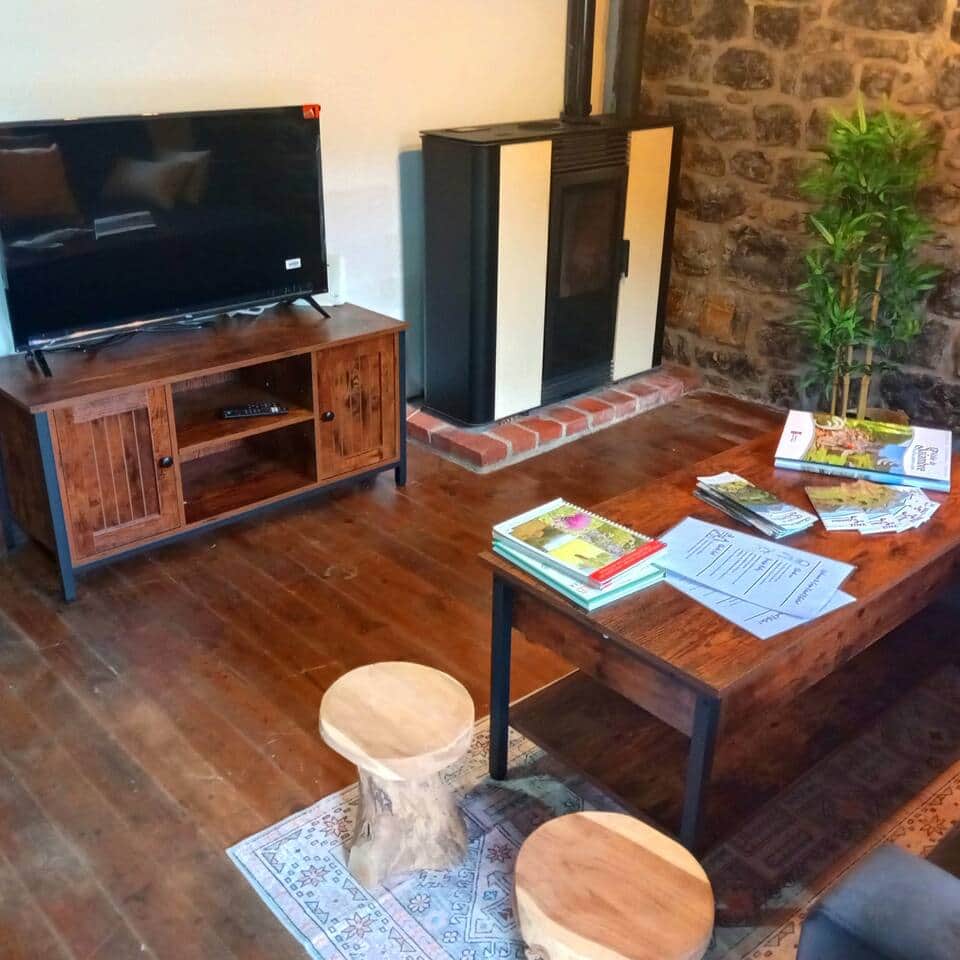 Casa rural de piedra con jardín y barbacoa en Ribota, Picos — foto 4