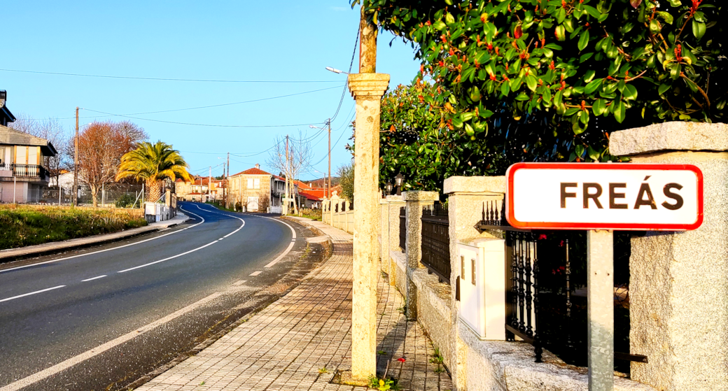 Village entrance