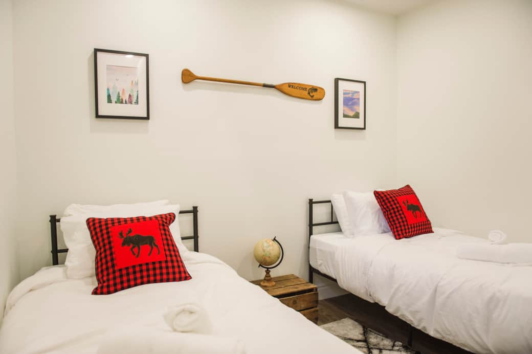 Downstairs - Bedroom #4 (2 Twins)