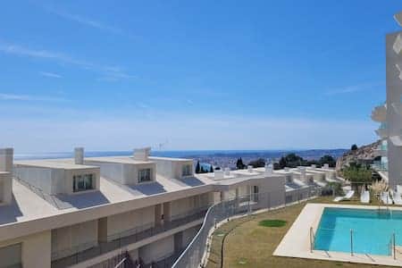 Amazing sea views from one of the pool areas