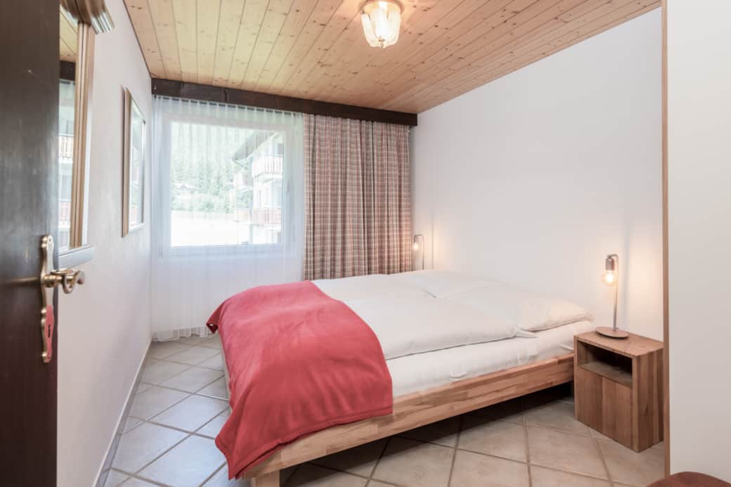 Schlafzimmer mit Doppelbett Schlafzimmer mit Doppelbett