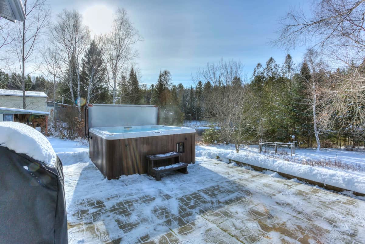 Profitez du spa ouvert à l'année!