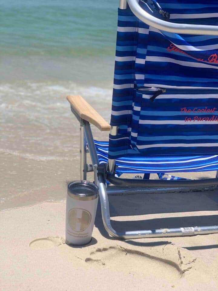 Can you see yourself sitting here? 

Selection of beach chairs provided for your convenience! 

We just ask you store them in their home, the beach closet! 