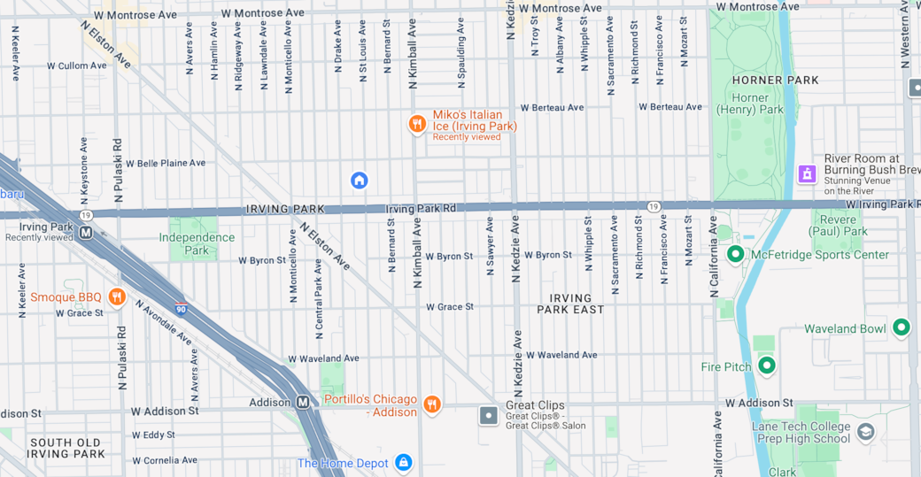 Map of the property location