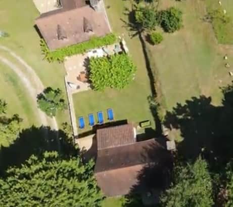 Vine Cottage from Above
