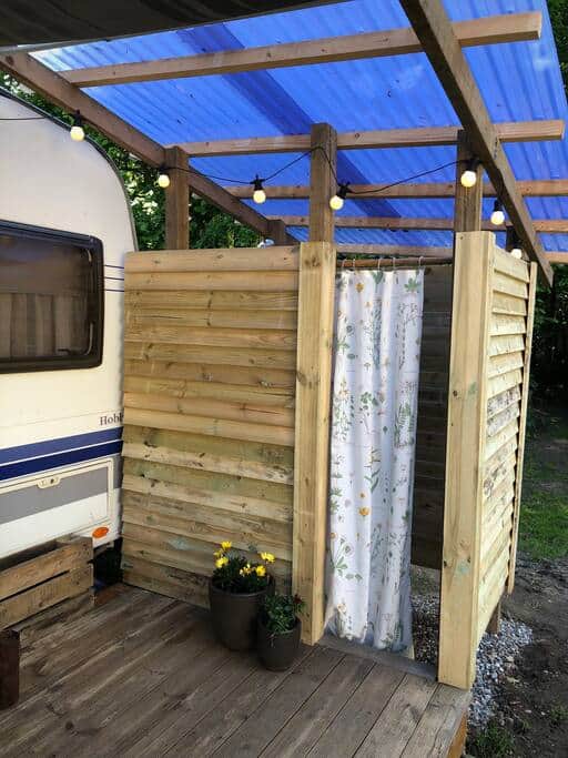 Outdoor shower