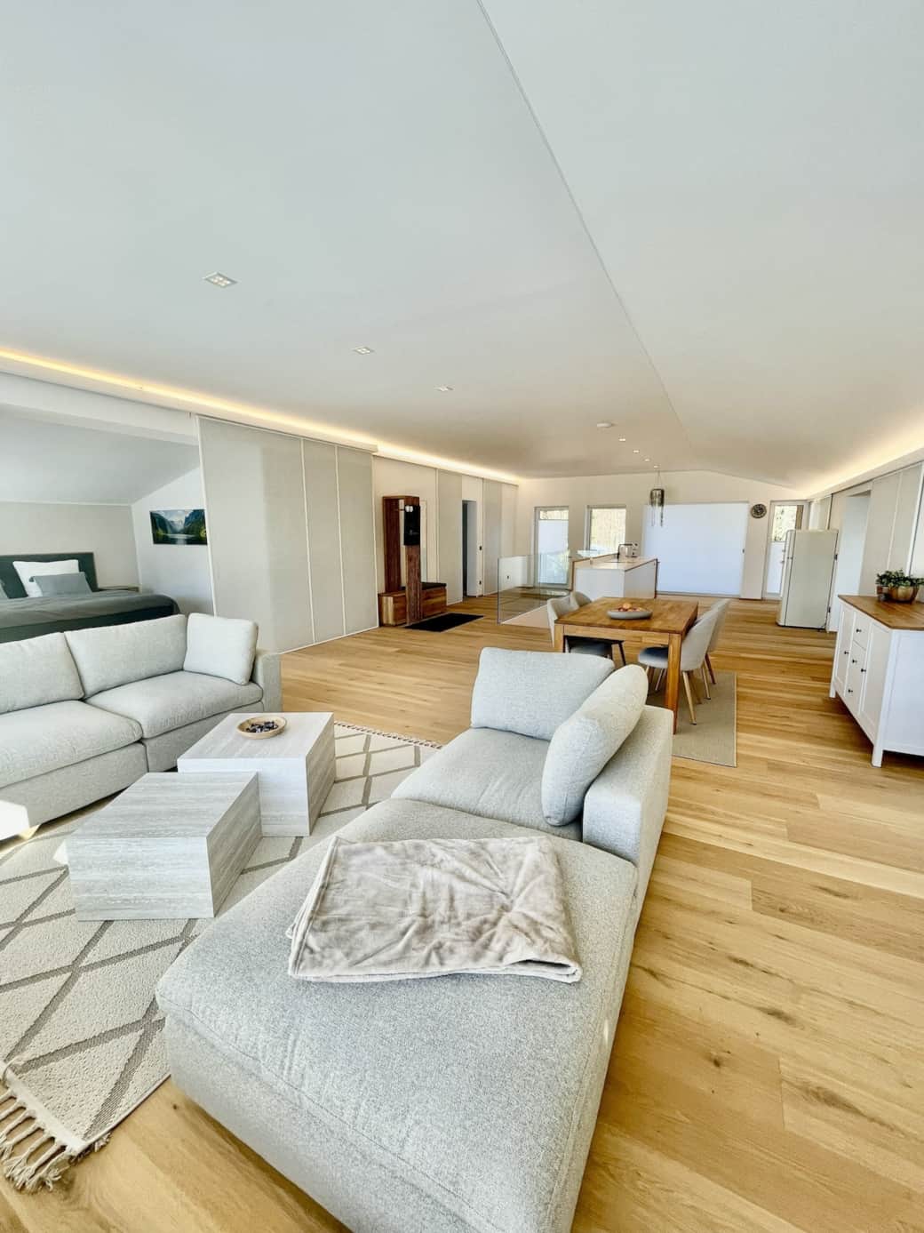 Blick in den größten Raum