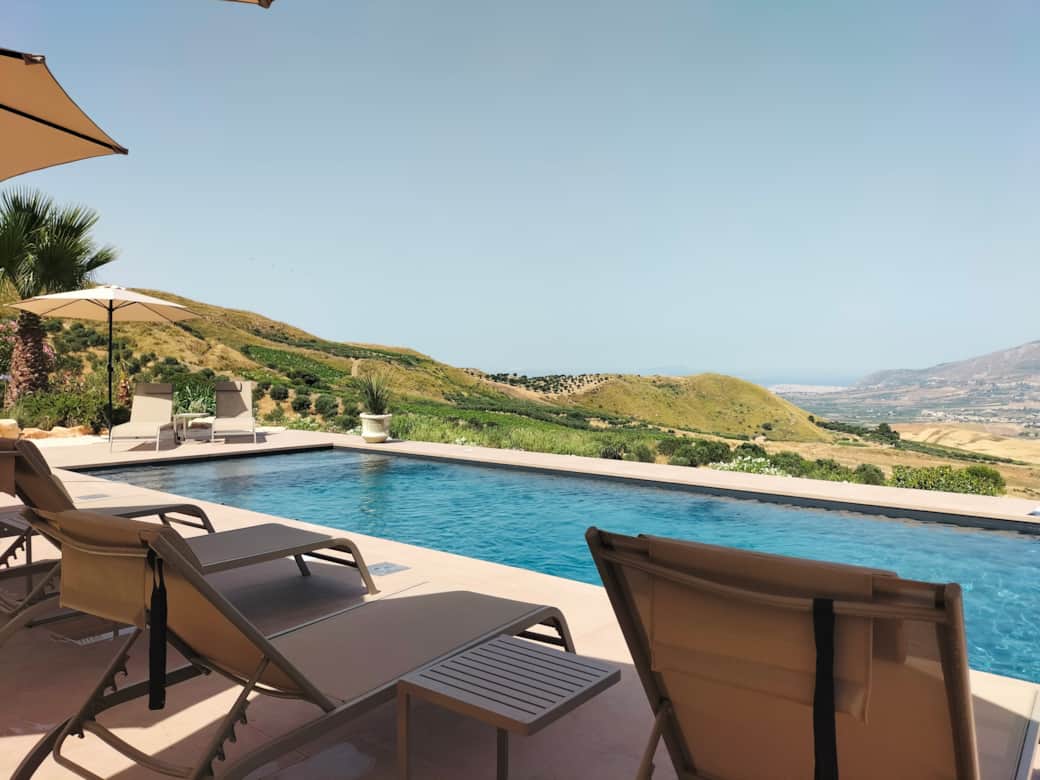 Pool Aussicht