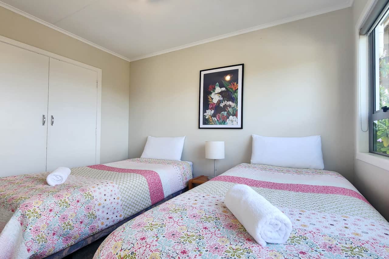 Twin bedroom downstairs