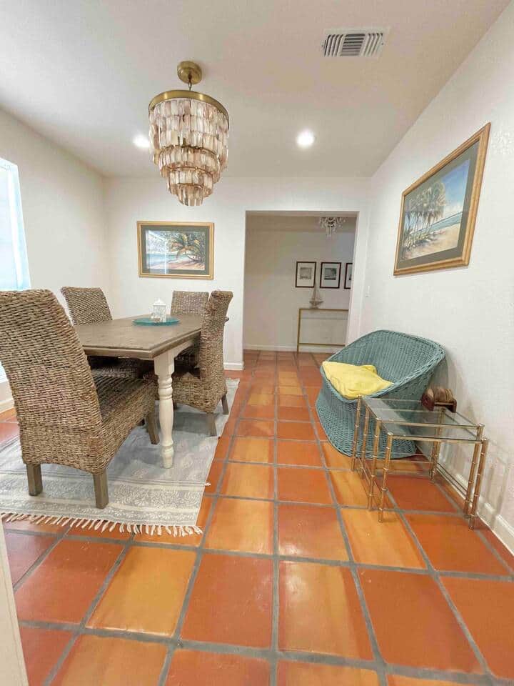 Dining room to your right 