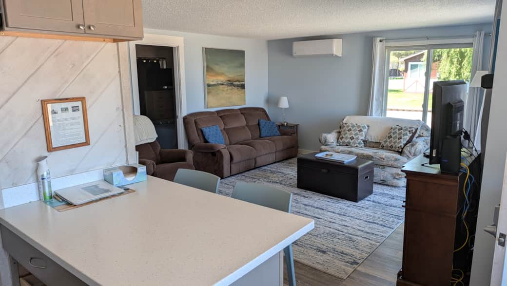 Living room, from kitchen