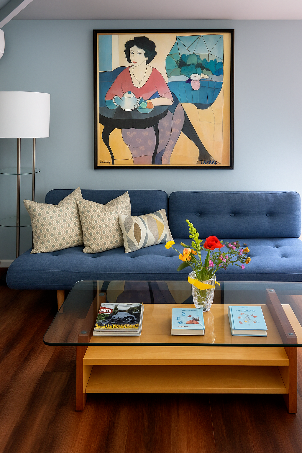 Futon made by Room & Board. Convert to a queen bed. Futon made by Room & Board. Convert to a queen bed.