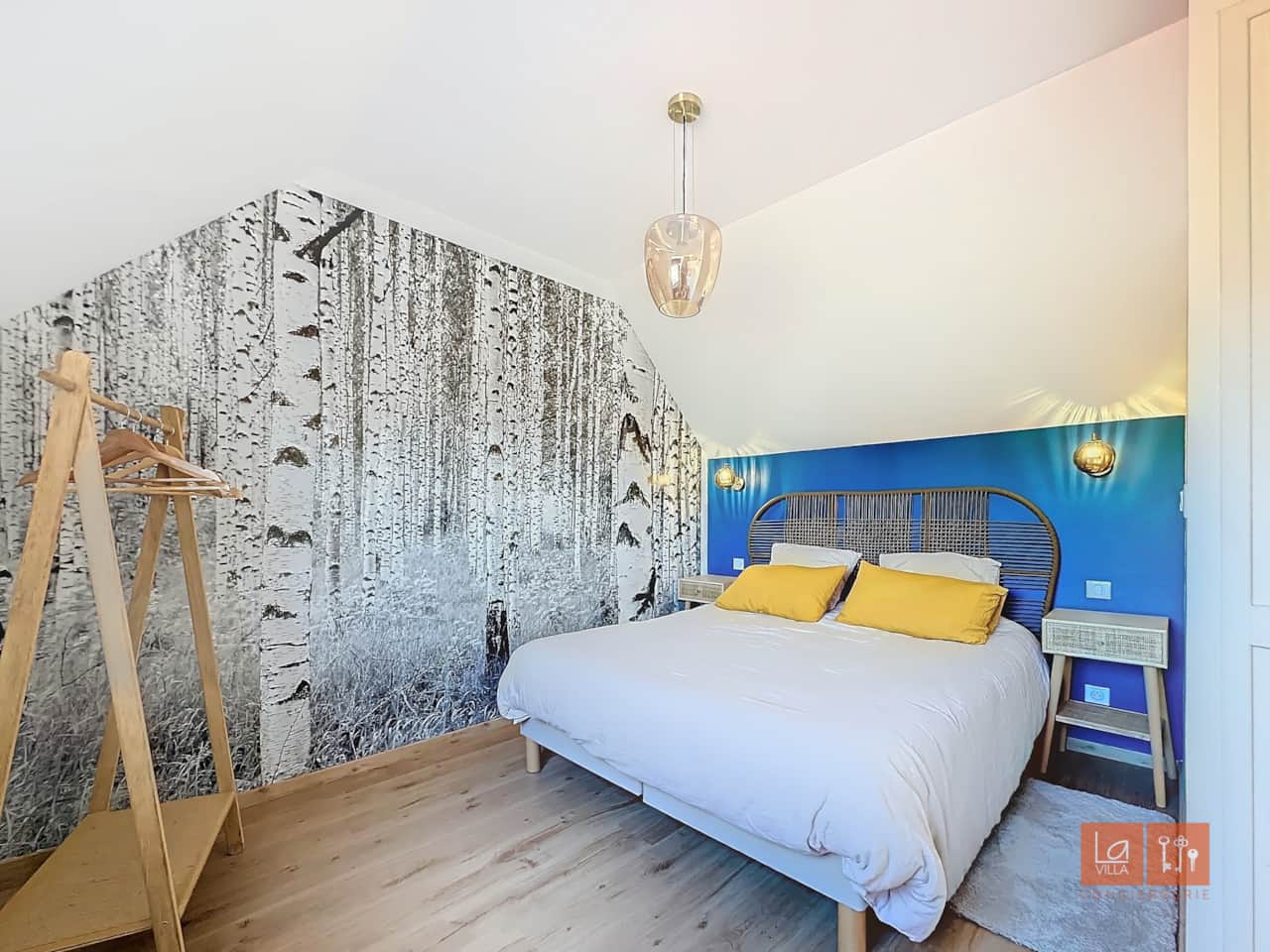 Chambre lit double