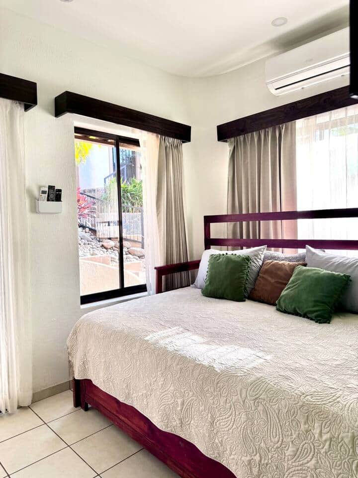 Queen-sized daybed in living / common area Queen-sized daybed in living / common area