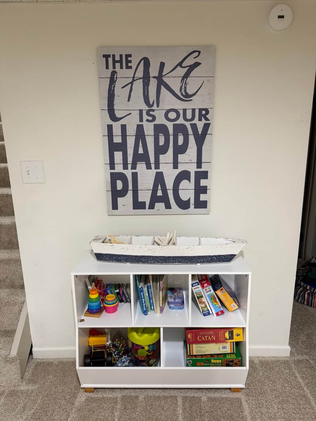 Kids games, puzzles and toys available.