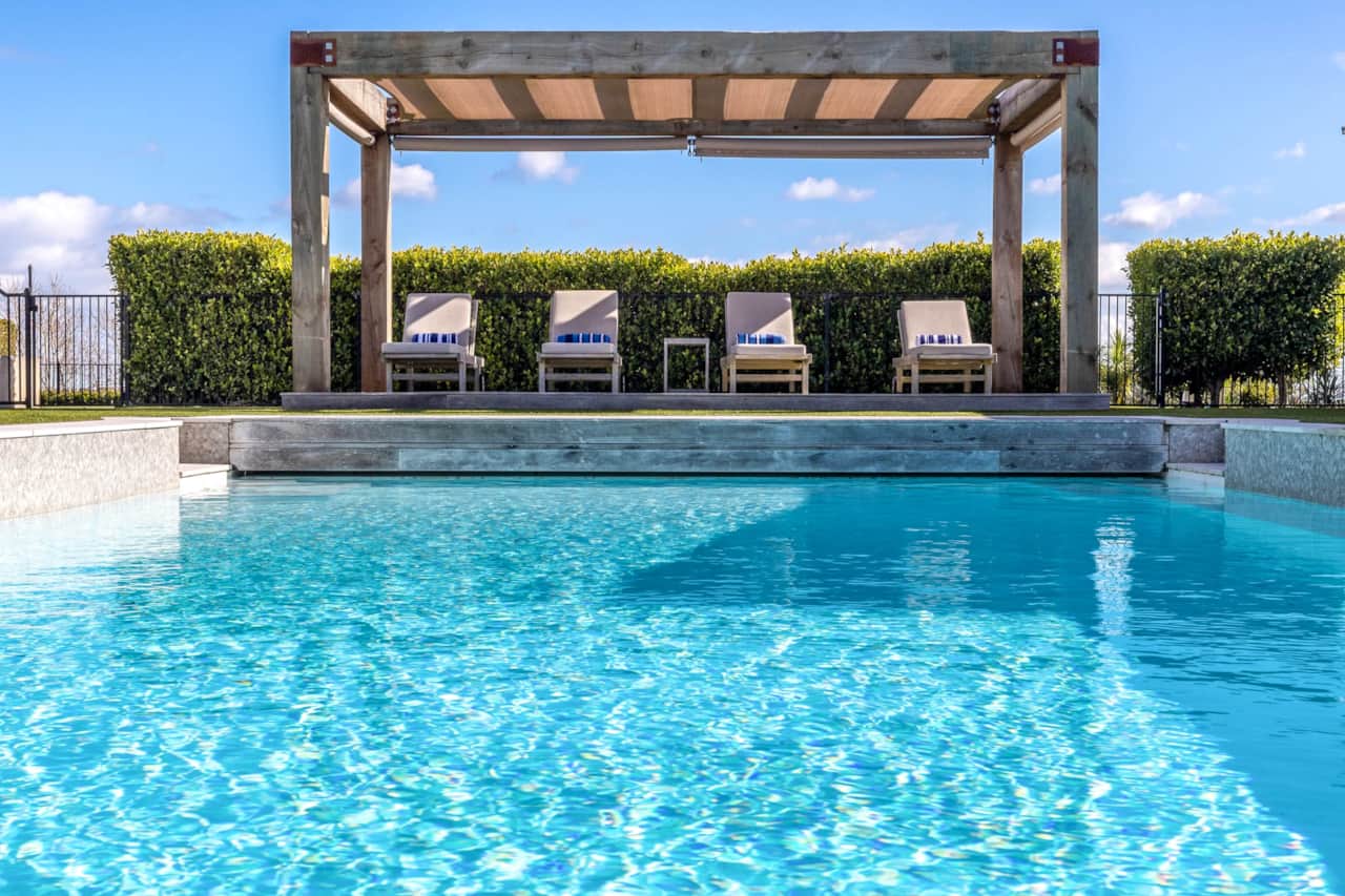 Pool area