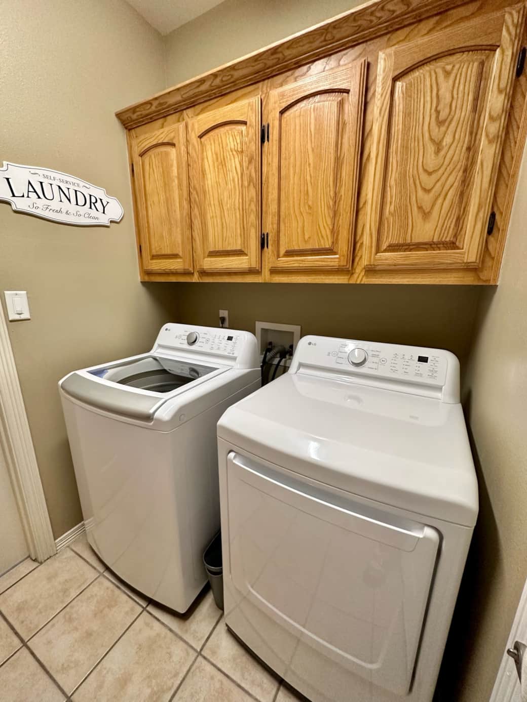 No trip to laundromat needed with this pair of Washer and Dryer 