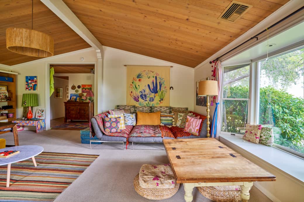 ojai ranch living room