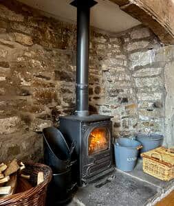 Woodburner In The living Room