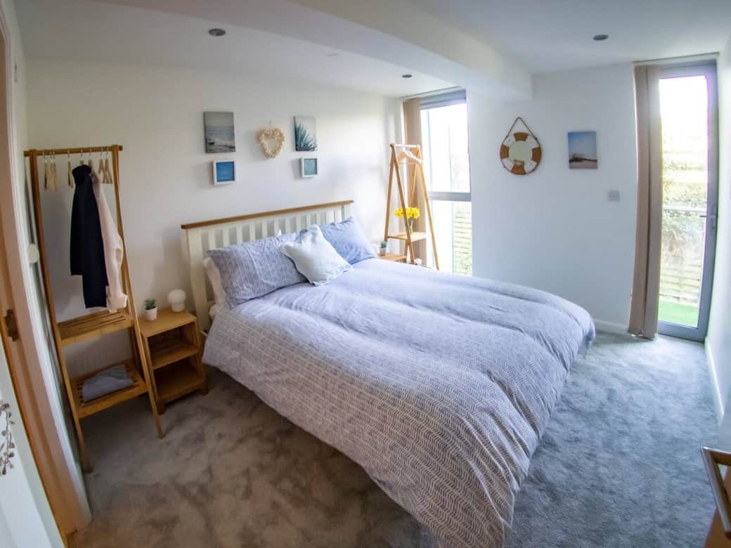 Large master bed