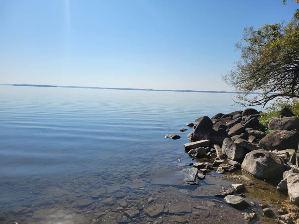 Clear water