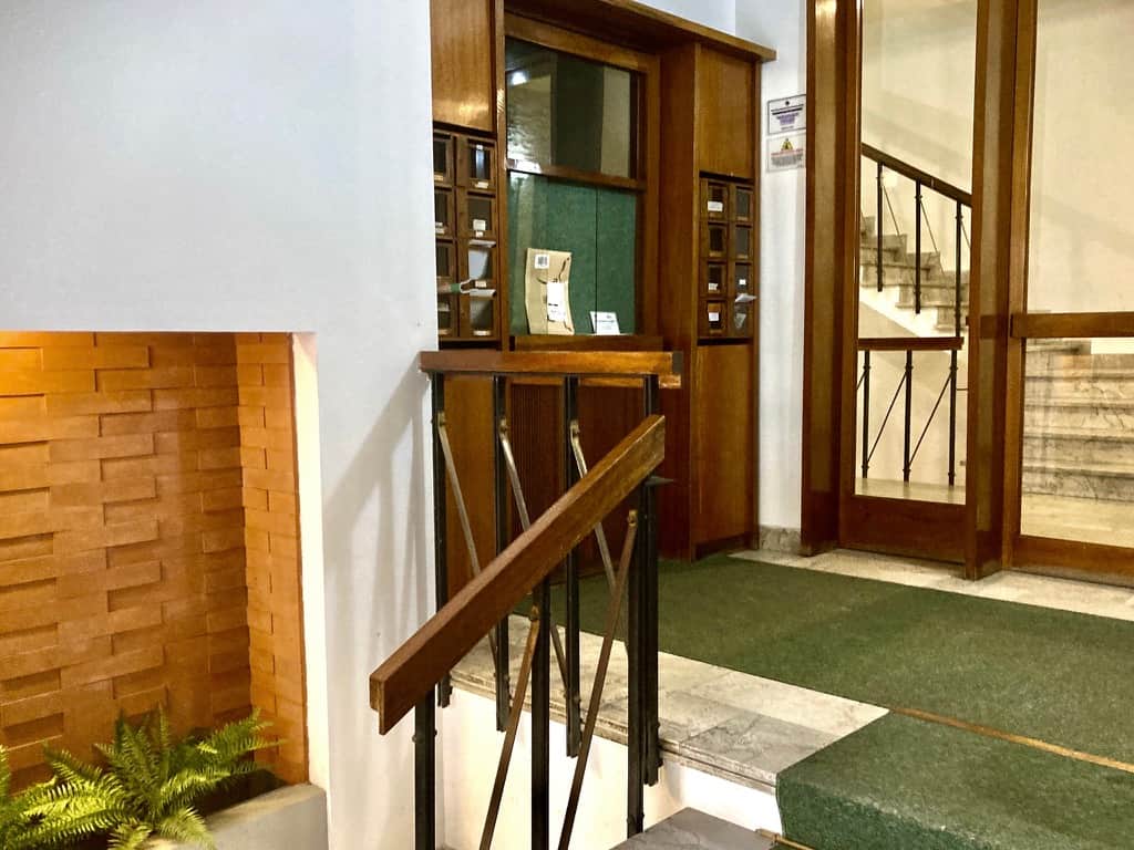 Ingresso del palazzo