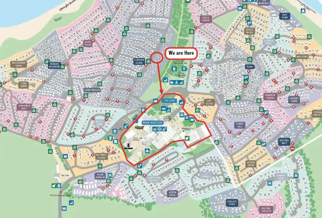 Map of the property location