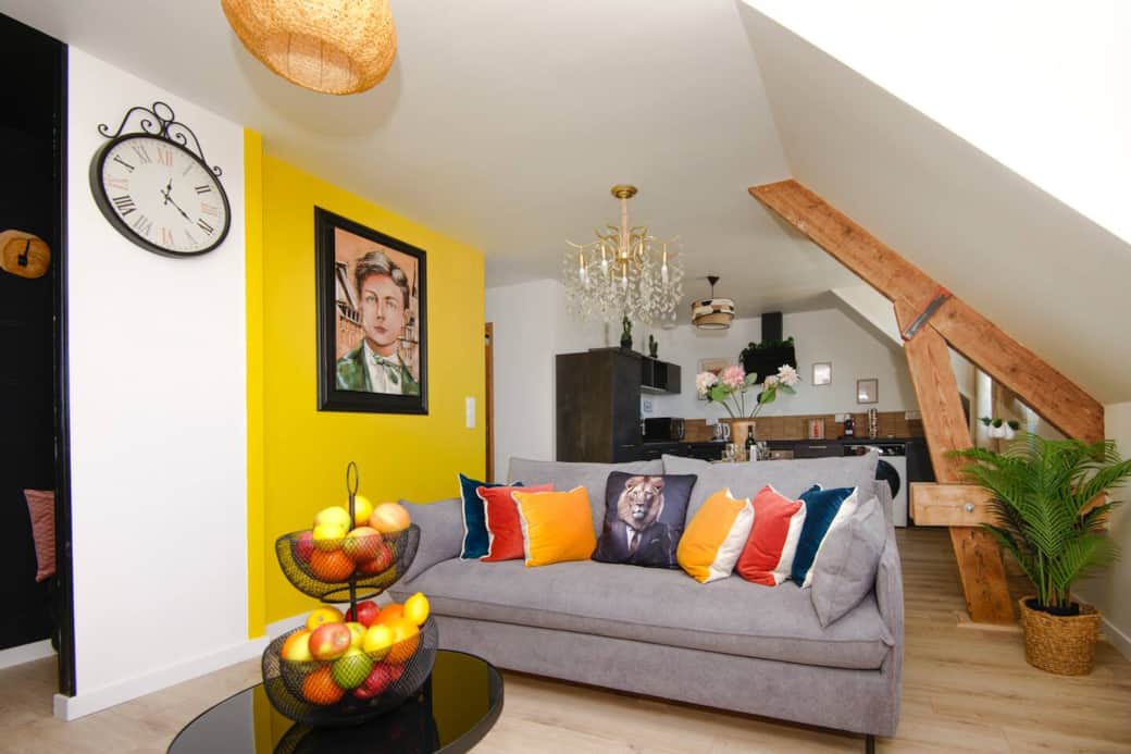 Salon et canapé convertible Appartement Charleville