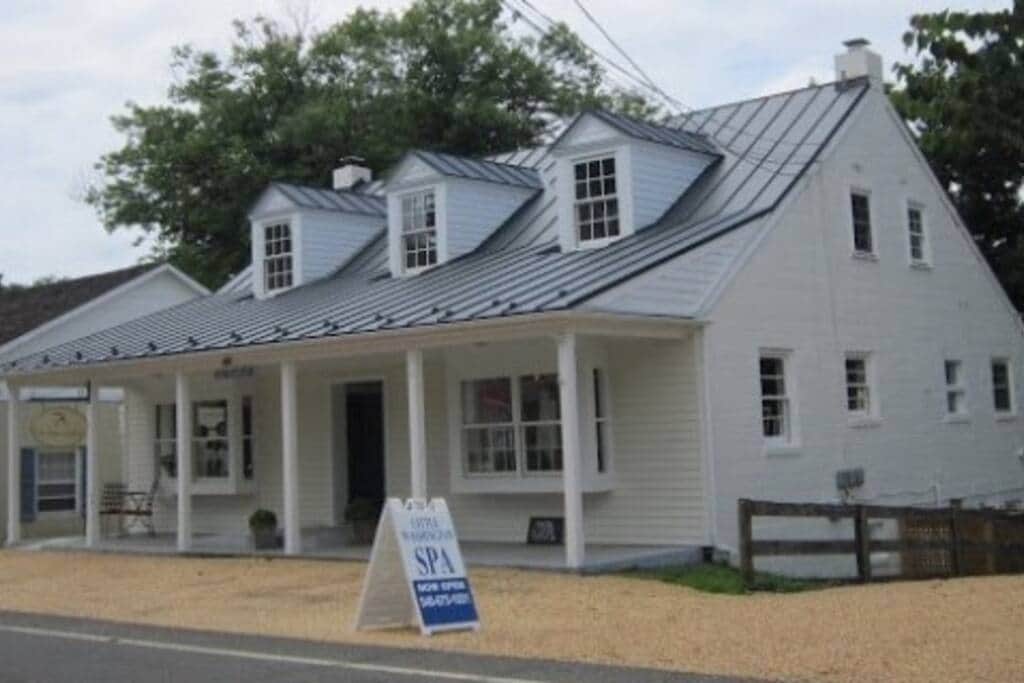 Loft at Little Washington, Visit Sweet Virginia's Spa downstairs!
