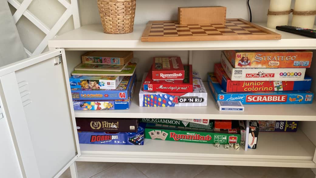 Veel spelletjes beschikbaar