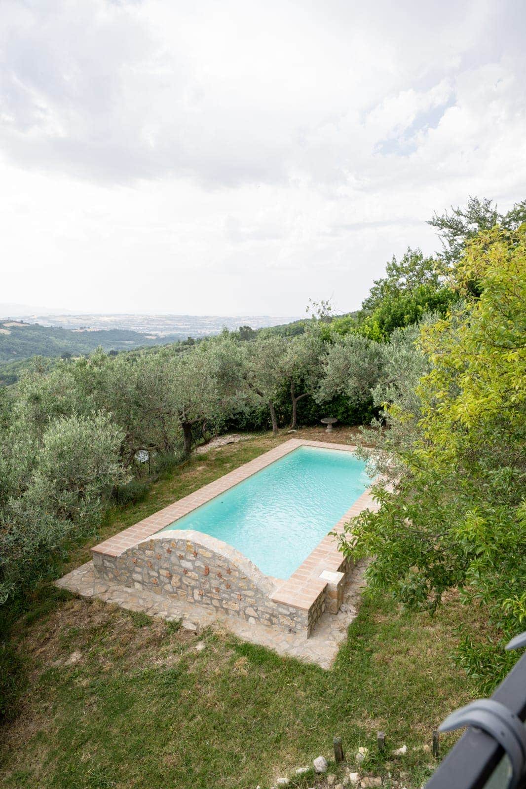 Vista dalla zona del belvedere.