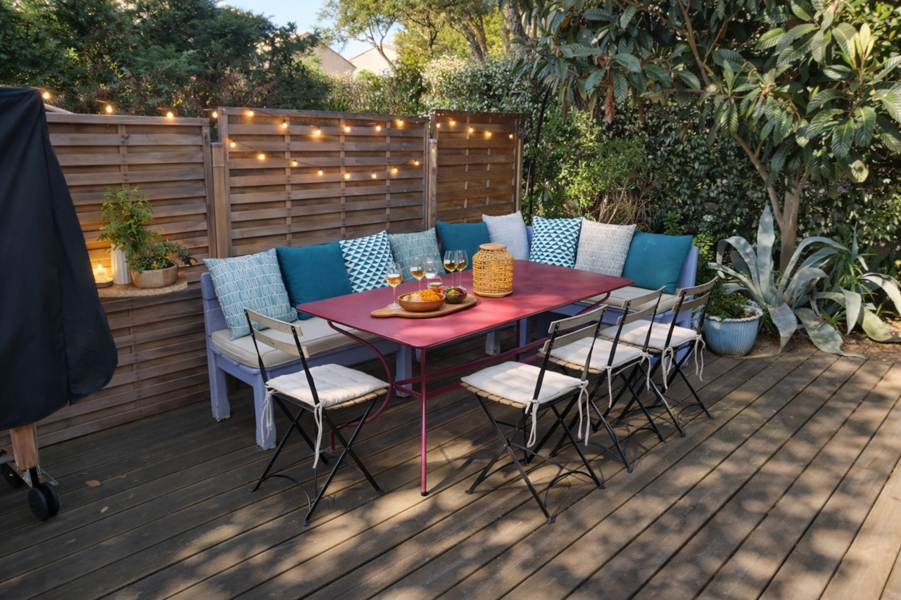 Terrasse ombragée