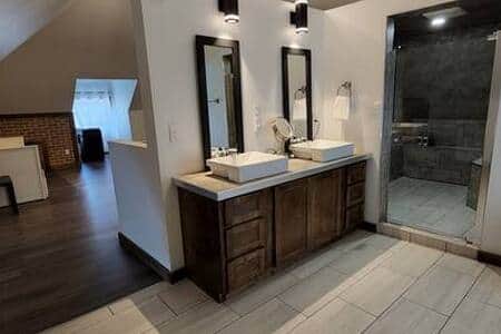 Relax and Unwind Together: Your Personal Oasis with a Two-Person Jetted Tub