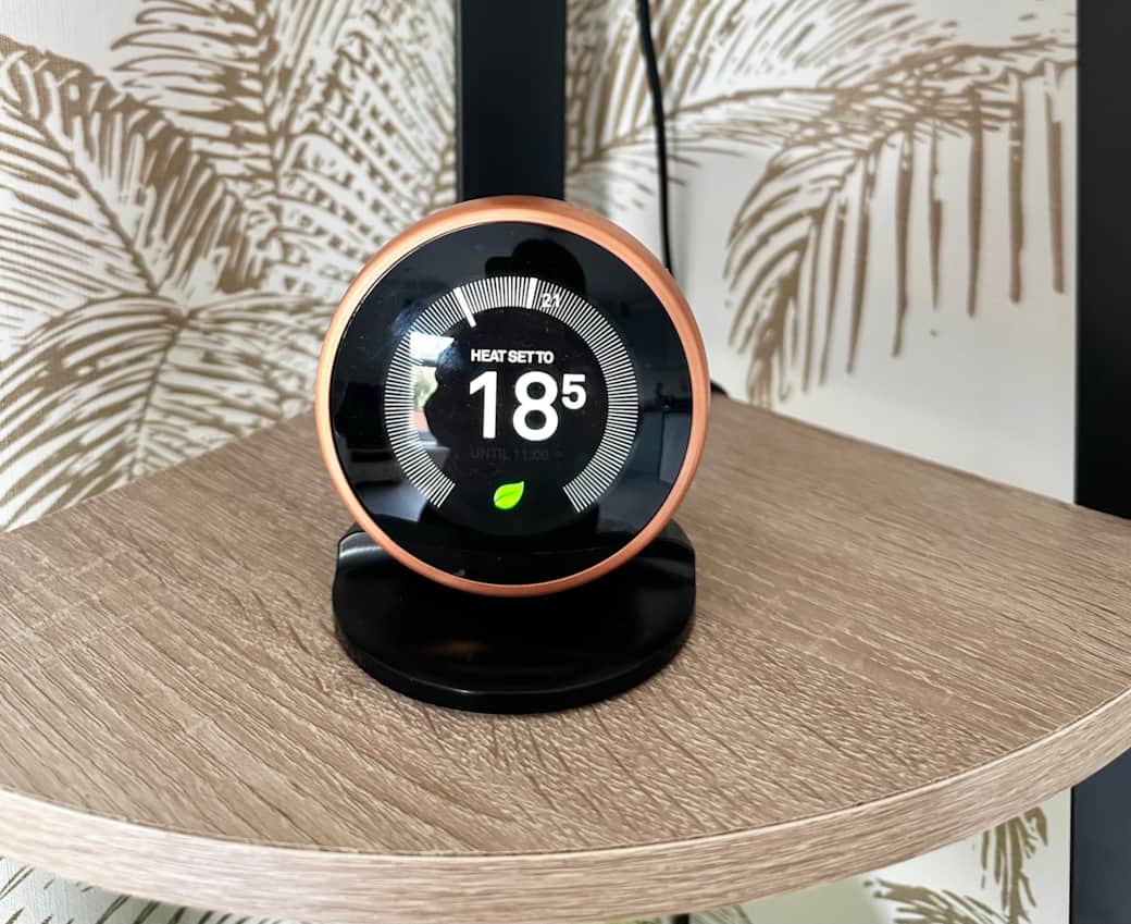 Nest Heating control in Lounge